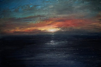 Late summer sunset