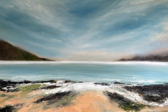 Lamlash Bay 90x60cm