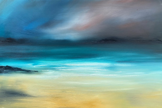 ‘Iona dream’ 94x62cm oil on board SOLD