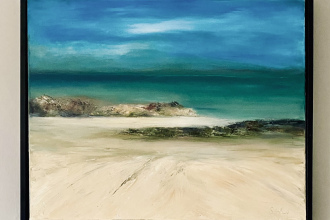 IONA HARBOUR 80cm x 68cm SOLD