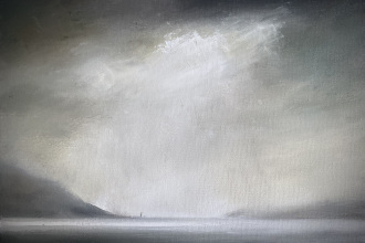 Raining Light Lamlash Bay SOLD