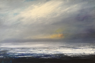 Silver sea 30x45cm