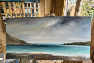 Lamlash bay 120x60cm sold
