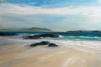 Iona calling 70x70cm oil SOLD